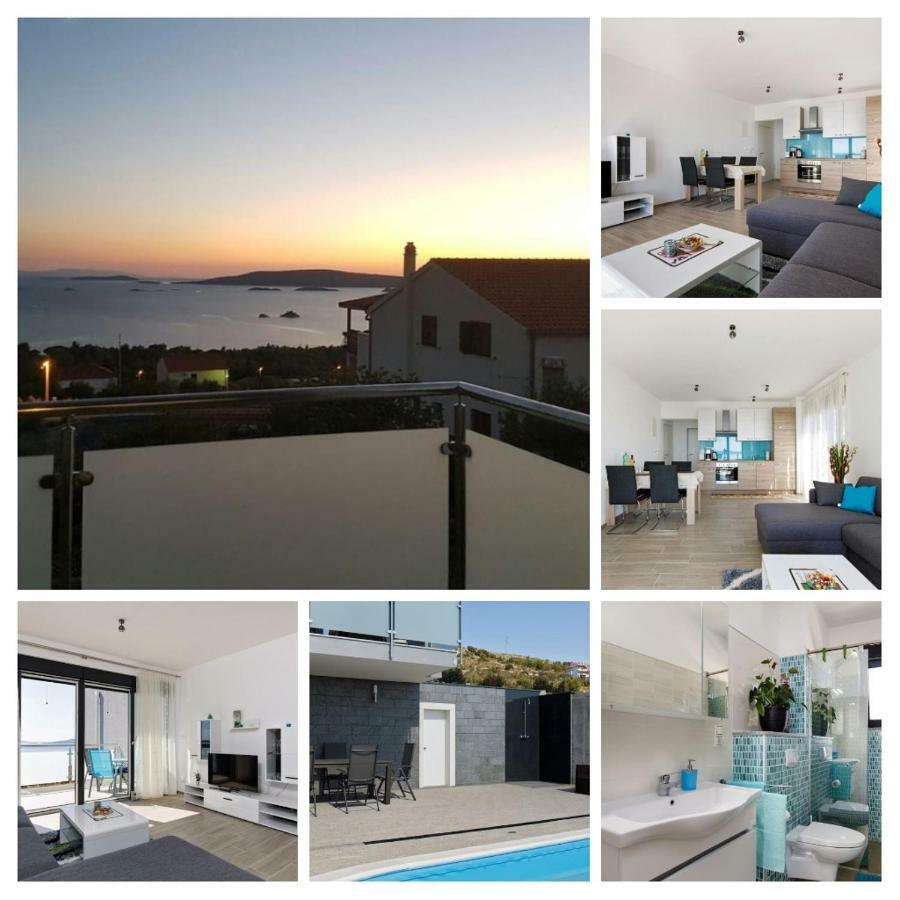 Apartment Ruza - Pool Donji Seget Exterior foto